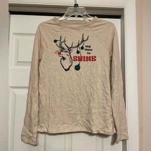 *NWOT Adult Rudolph Holiday Tee Shirt - Size Small
